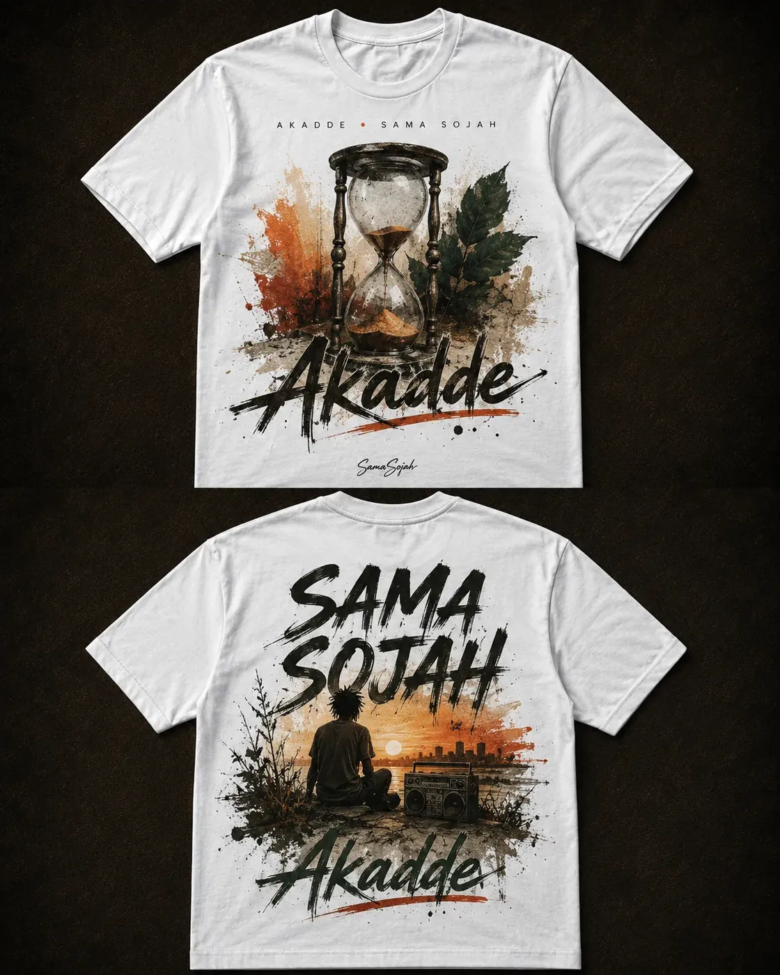 Akadde streetwear T-shirt