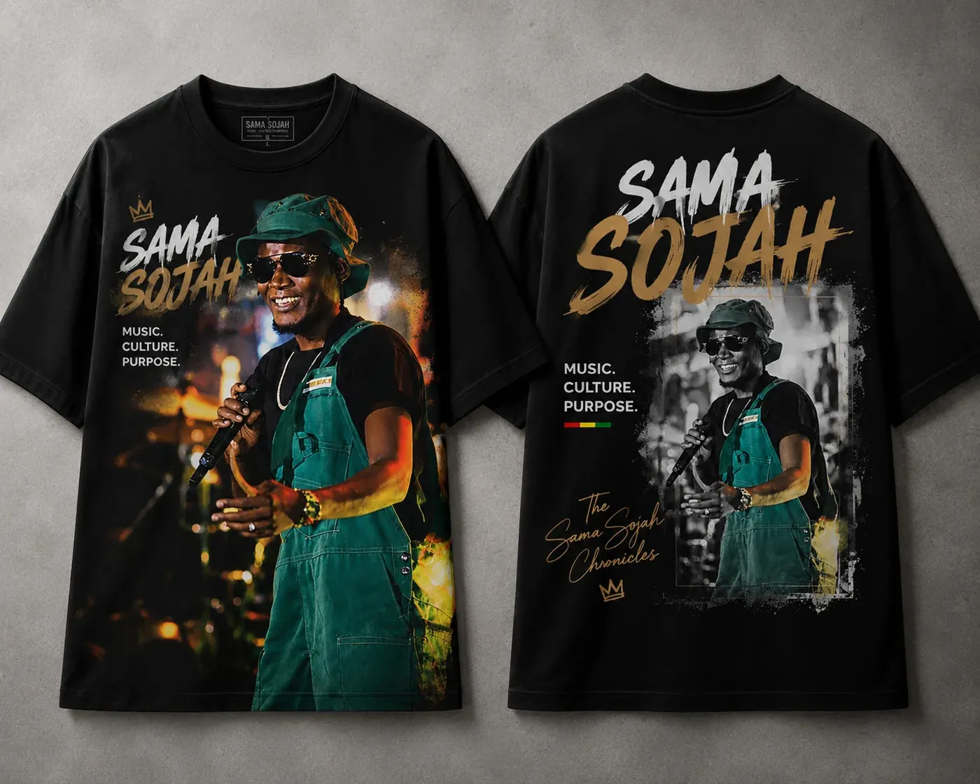 Sama Sojah concert T-shirt